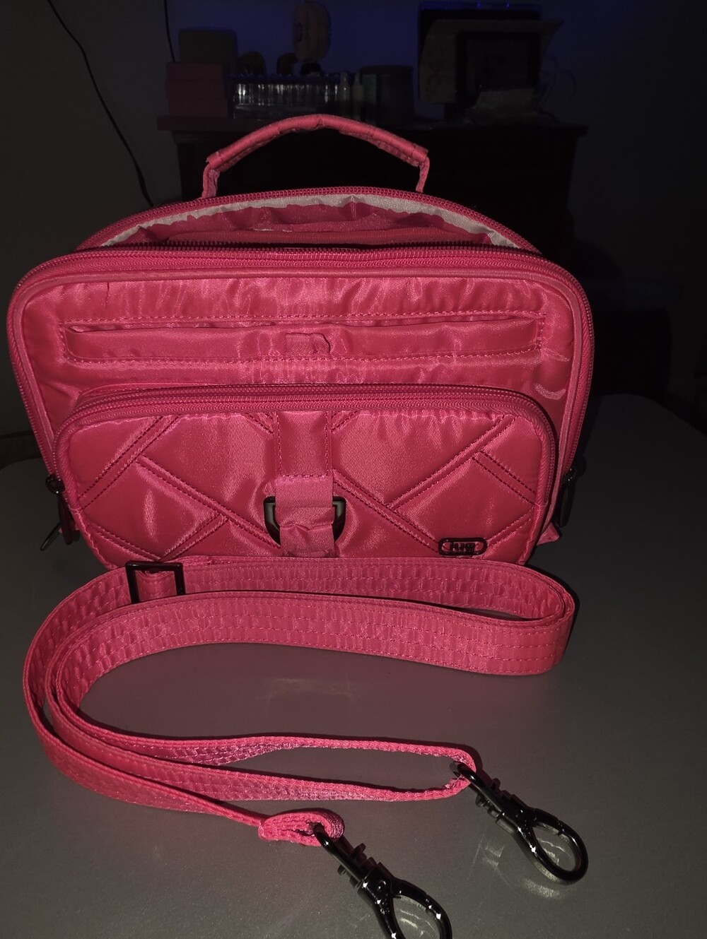 Lug Carosel Cross Body Pink Bag Purse
